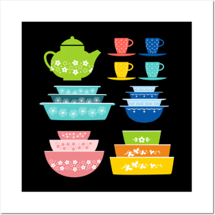 Pyrex Pretties Posters and Art